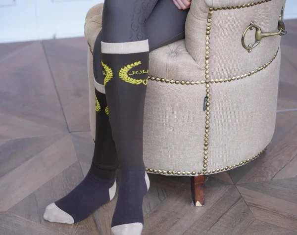 Joline Sokken Bruin Beige