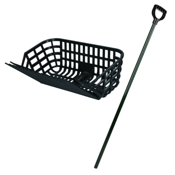 Mestvork diep met stalen steel