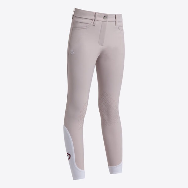 Cavalleria Toscana Rijbroek Color Knie Grip 2M00 Violet Ice Meisjes