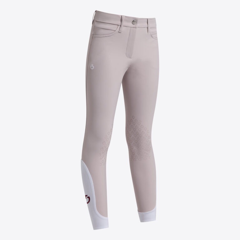 Cavalleria Toscana Rijbroek Color Knie Grip 2M00 Violet Ice Meisjes
