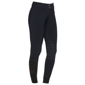 Cavalleria Toscana Rijbroek American Knie Grip navy 7901 Dames