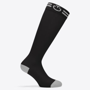 Cavalleria Toscana Sokken Jacquard Logo Black 9999 Unisex