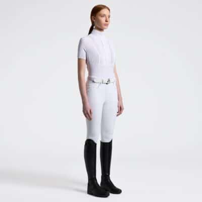 Cavalleria Toscana Wedstrijdshirt American SS White 0001