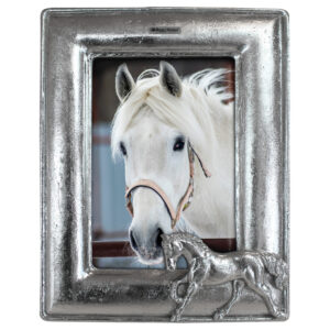 Happy House Fotolijst Paarden zilver