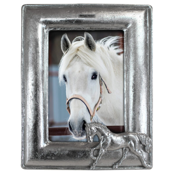 Happy House Fotolijst Paarden zilver