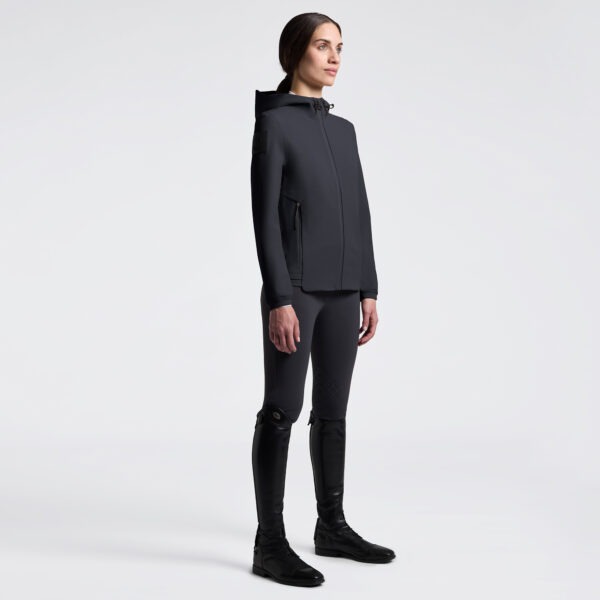 Cavalleria Toscana Softshell jas Perforated Jersey Charcoal