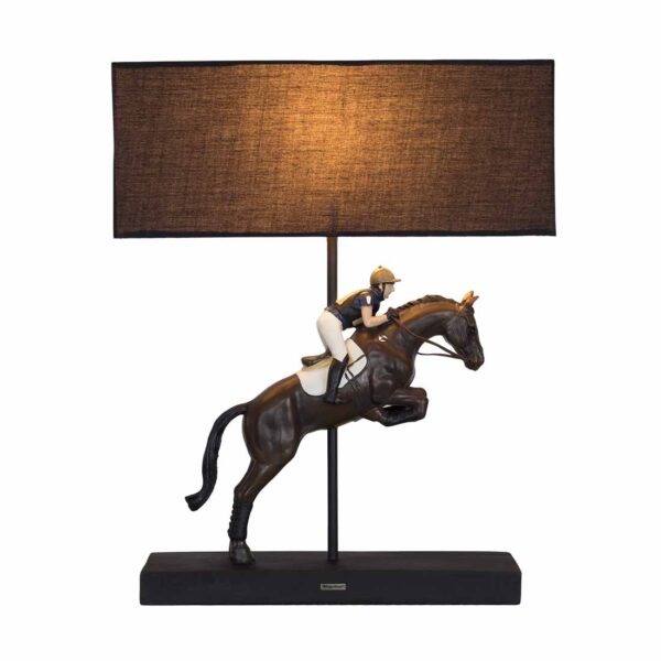 Happy House Lamp springpaard met ruiter