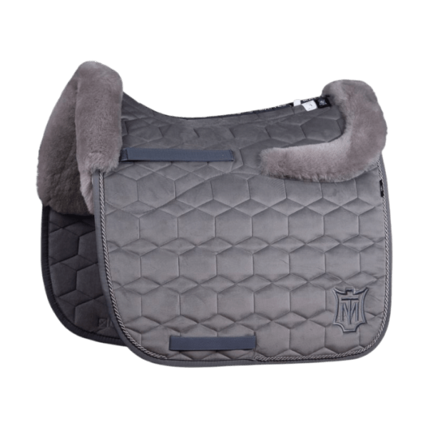 Mattes Bont Dekje Dressuur Velvet schiefer/grey