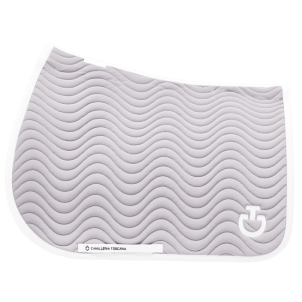 Cavalleria Toscana Dekje Spring Quilted Wave Light Grey 8101