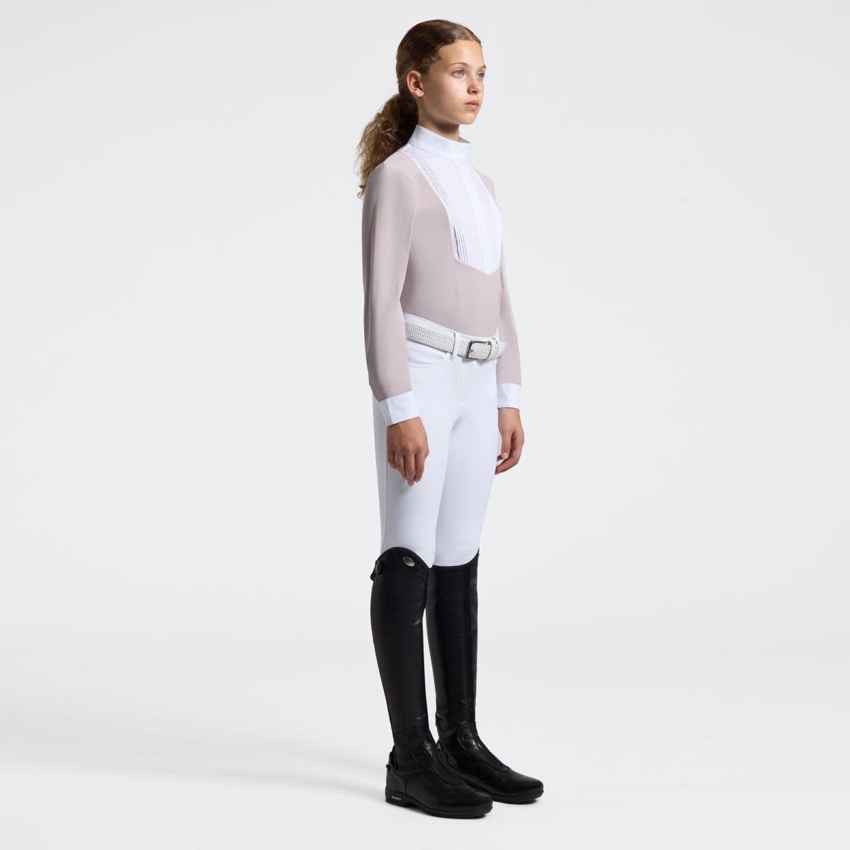 Cavalleria Toscana Jersey Wedstrijdshirt Bib L/S Meisjes 2M00