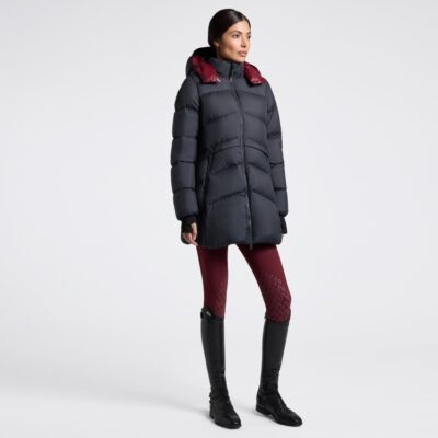 Cavalleria Toscana Hooded Down Padded Long Nylon Parka