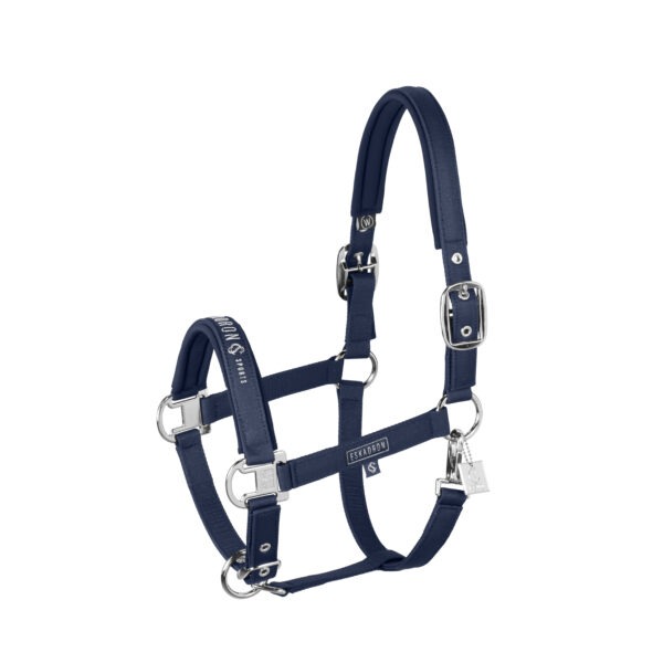 Eskadron Halster Double Pin Navy Blue Classic Sports