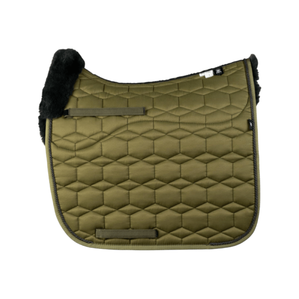 Mattes Dekje met Bont Oliv Dressuur L