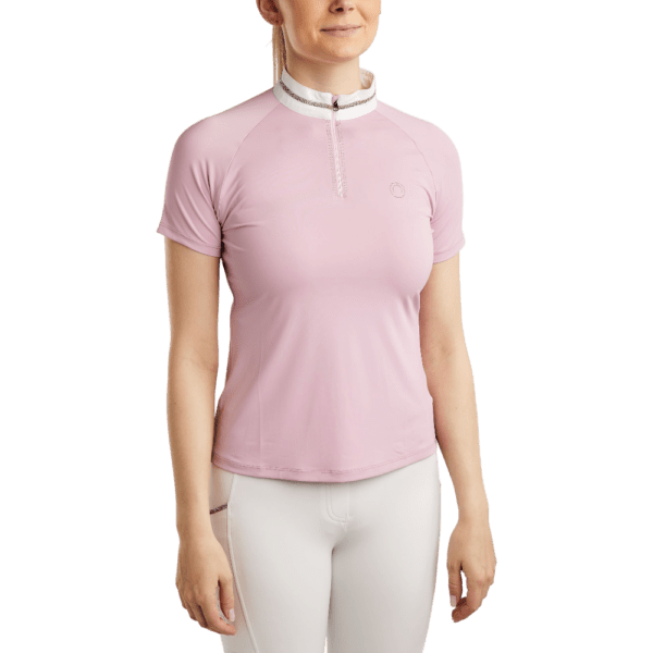 Montar Wedstrijdshirt Lila Candy Pink met Crystals SS26