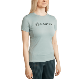 Montar T-Shirt Hannah met Houndstooth Logo
