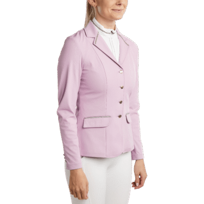 Montar Wedstrijdjasje Lila Candy Pink Champagne Crystals