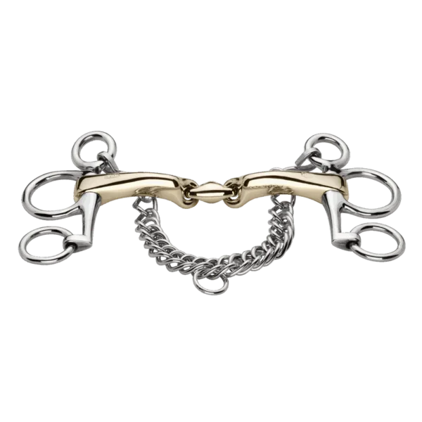 Sprenger Novocontact Pelham Dubbel Gebroken