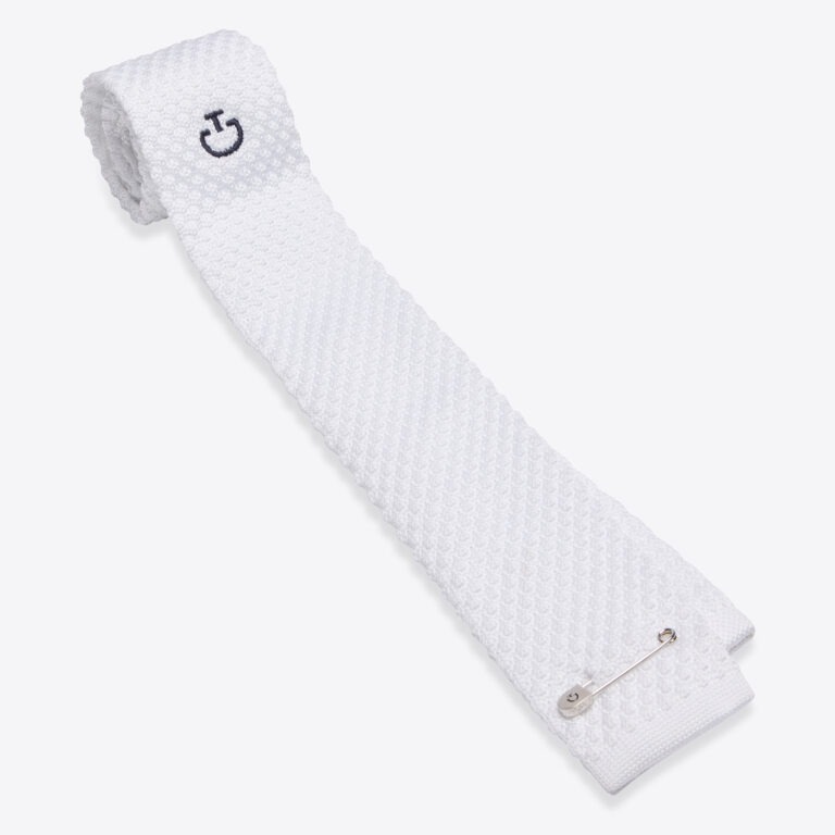 Cavalleria Toscana Tricot Stropdas met Tie Pin