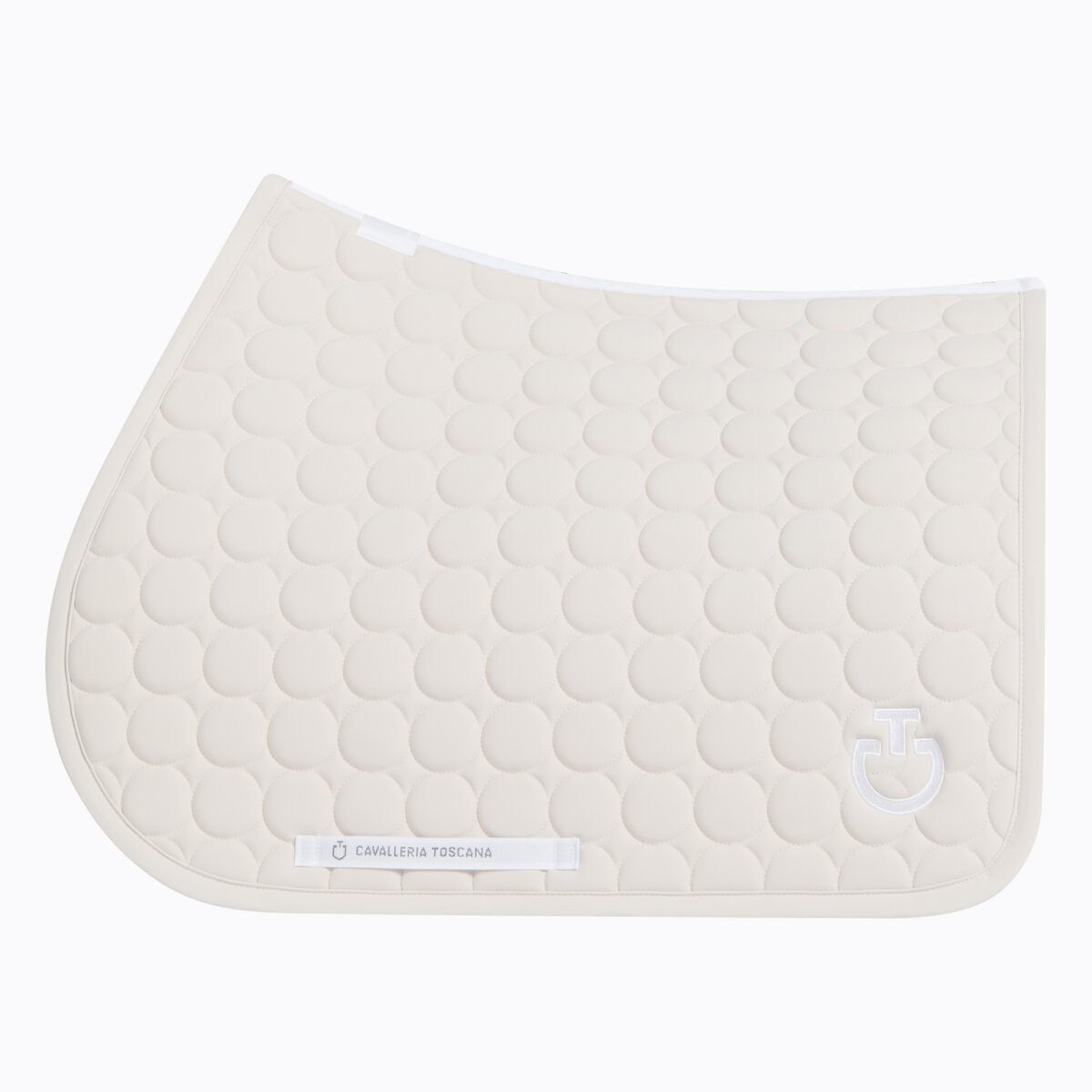 Cavalleria Toscana Dekje CIRCLE Quilted Jersey Beige White
