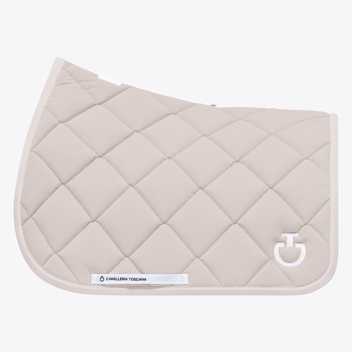 Cavalleria Toscana Dekje Diamond Quilted Jersey Beige/White