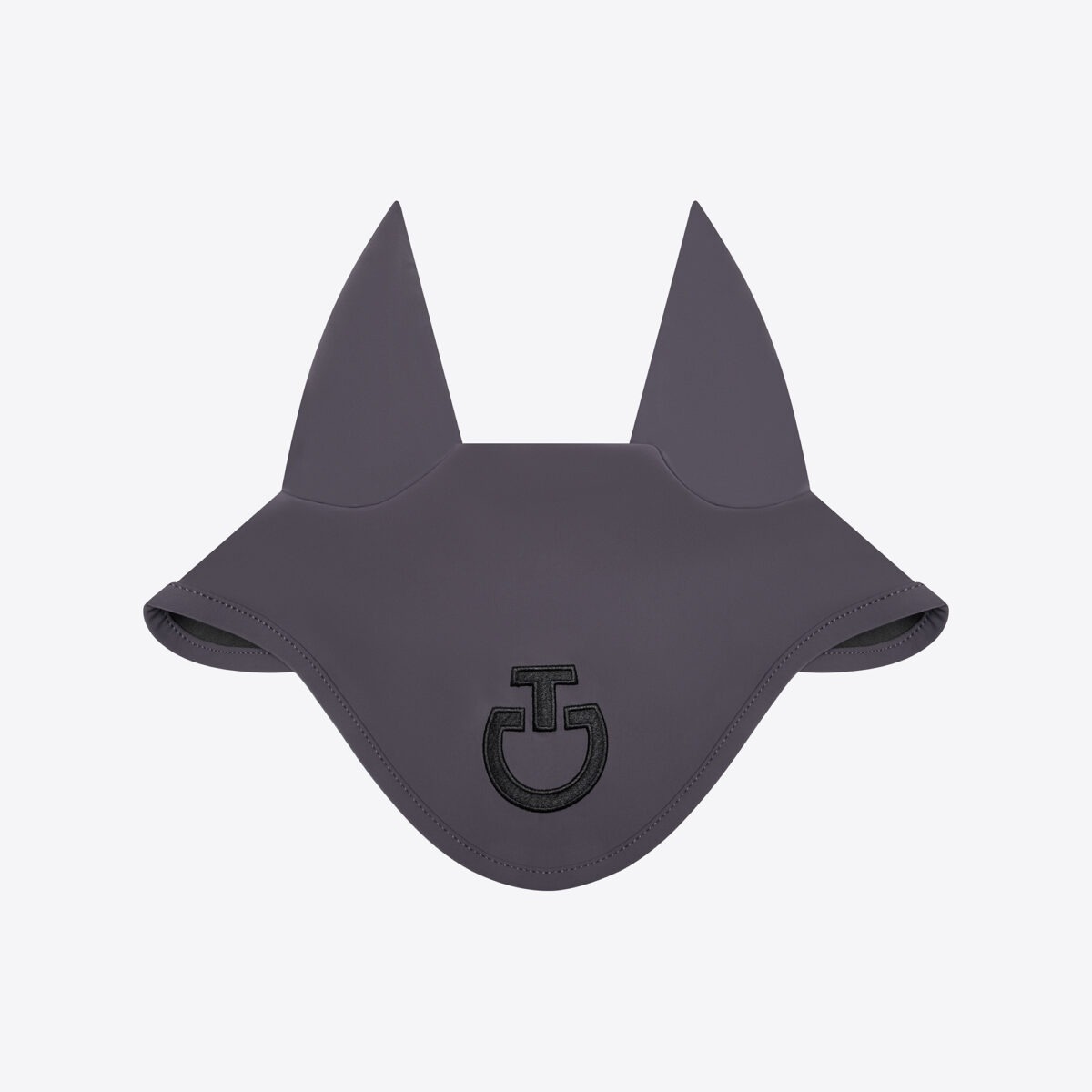 Cavalleria Toscana Oornetje Light Weight Jersey Stripe Charcoal 7Q00