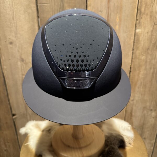 Kask Star Lady Cap Chrome Crystal Passage Navy Blue Montana
