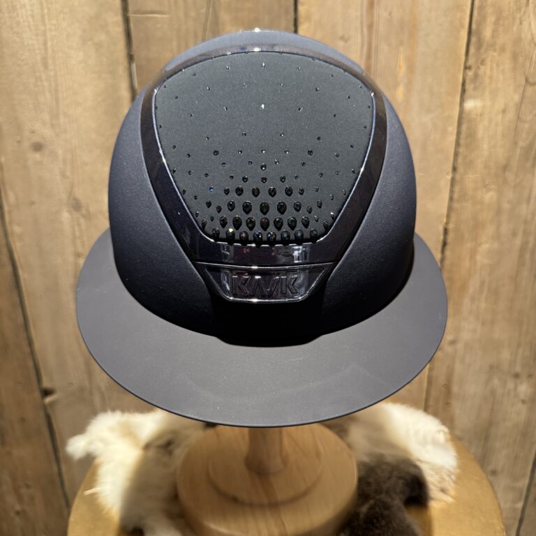 Kask Star Lady Cap Chrome Crystal Passage Navy Blue Montana