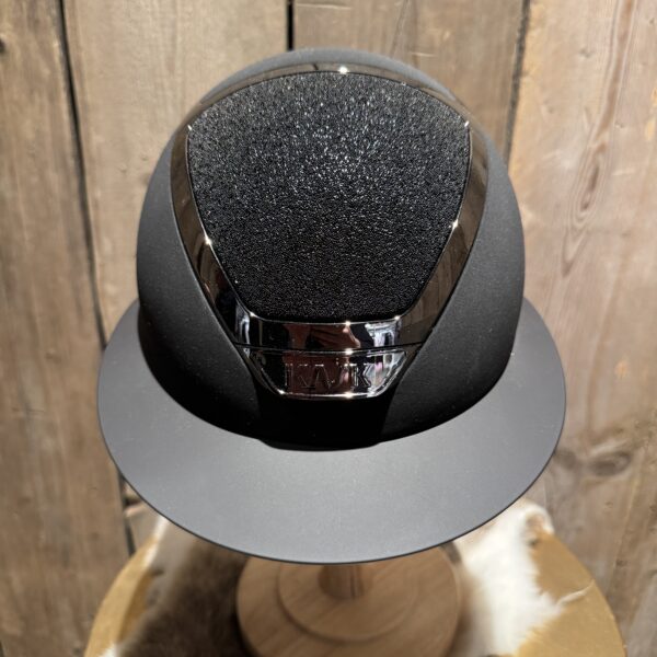 Kask Star Lady Chrome Swarovski Carpet Zwart