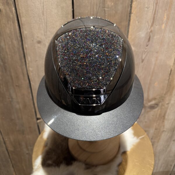 Kask Star Lady Pure Shine Swarovski Midnight Antraciet Zephir M
