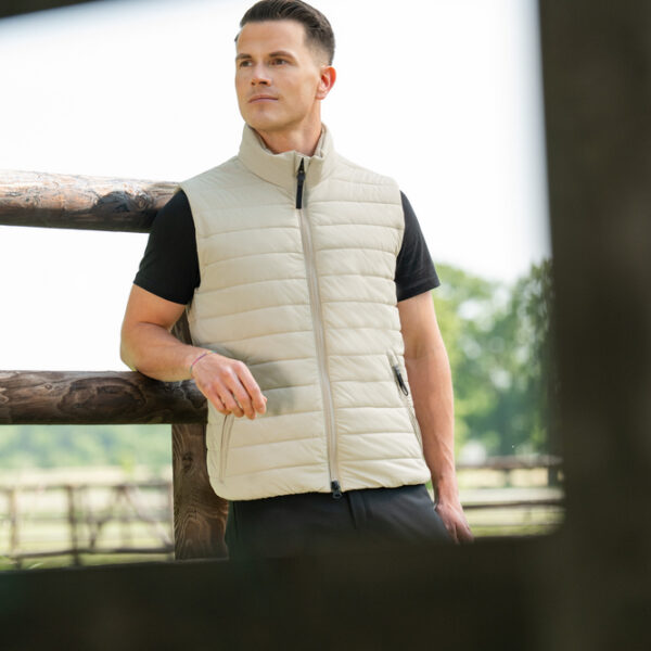 Pikeur QUILTED Bodywarmer Frosted Sage Heren