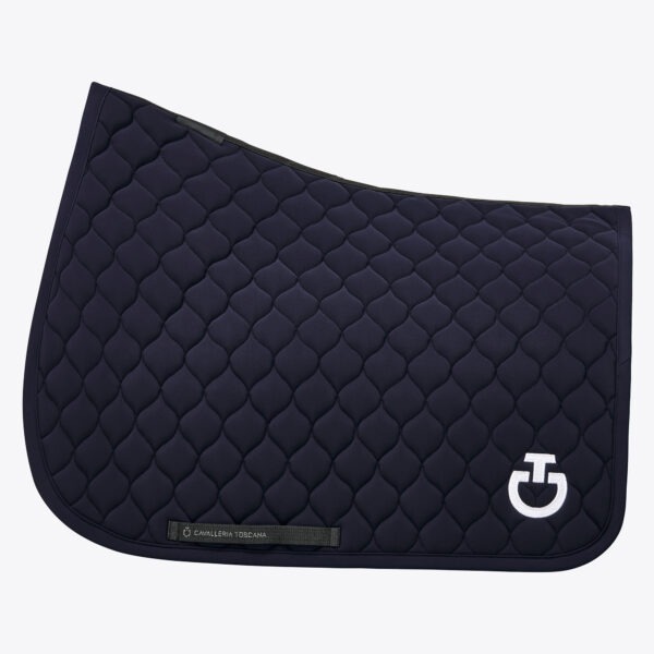 Cavalleria Toscana Dekje Circular Quilted Jersey Navy 7901