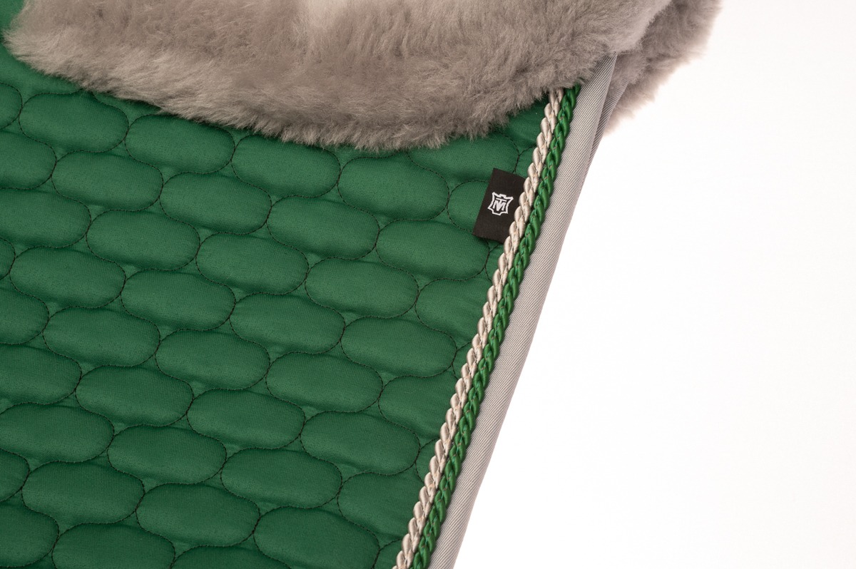 Mattes Bont Dekje Glanz Groen/Grijs Trim