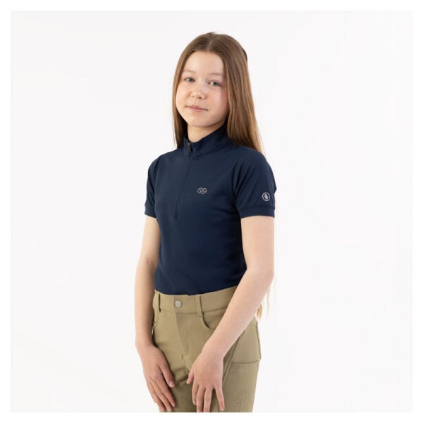 BR Eevolv Shirt met halve rits Kady Pageant Blue Kids