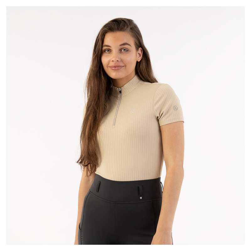 BR half-zip shortsleeve shirt Kim Safari