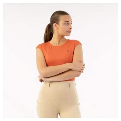BR mouwloos shirt Klaske Mecca Orange
