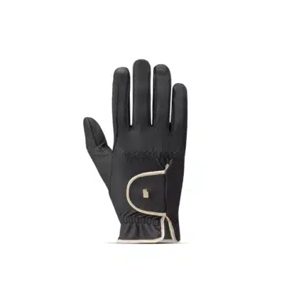 Roeckl Rijhandschoenen Lona Black Gold