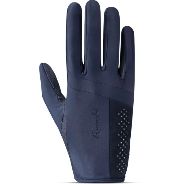 Roeckl Rijhandschoenen Lillinoe Festive Blue