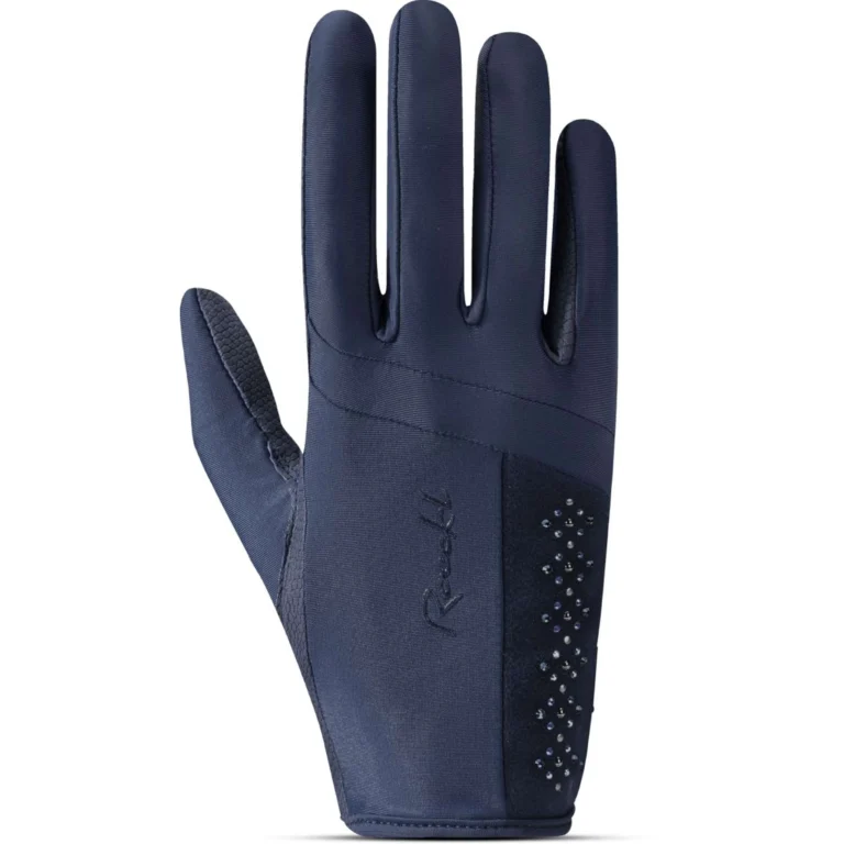 Roeckl Rijhandschoenen Lillinoe Festive Blue