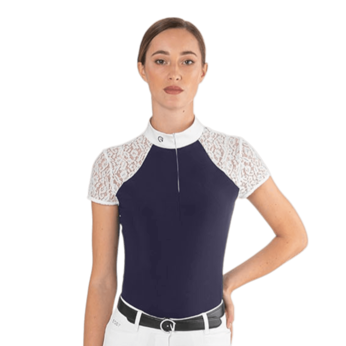 EGO7 Wedstrijdshirt Florentine Korte Mouw Navy Dames