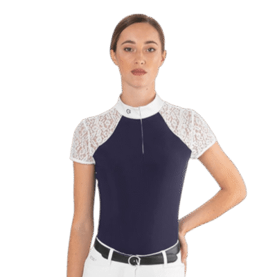 EGO7 Wedstrijdshirt Florentine Korte Mouw Navy Dames