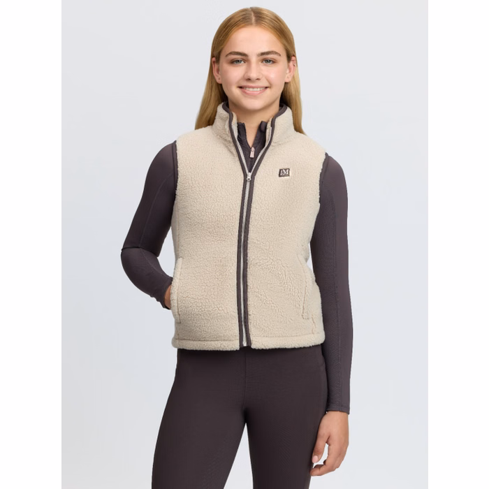 LeMieux Teddy Bodywarmer Young Trinity Almond