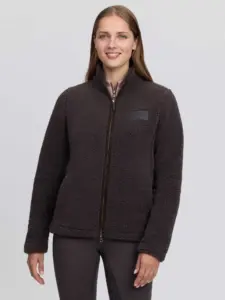 LeMieux Teddy Sweater Heritage Quarter ZIP Cocoa