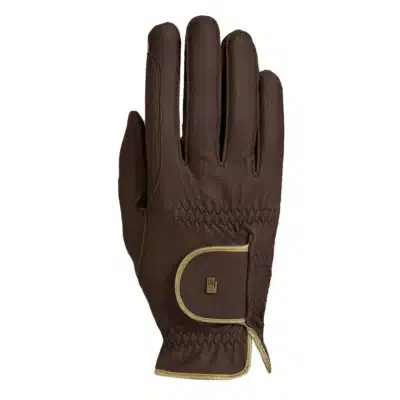 Roeckl Handschoenen Lona Bruin Goud