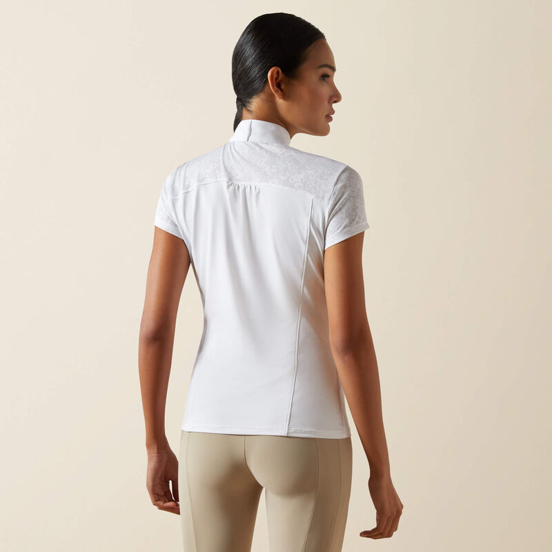 Ariat Wedstrijdshirt Bellatrix Wit - Afbeelding 4