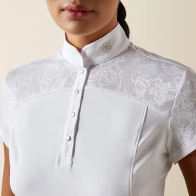 Ariat Wedstrijdshirt Bellatrix Wit