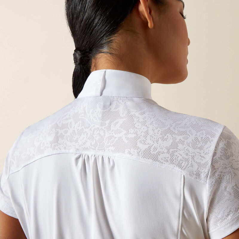 Ariat Wedstrijdshirt Bellatrix Wit - Afbeelding 2