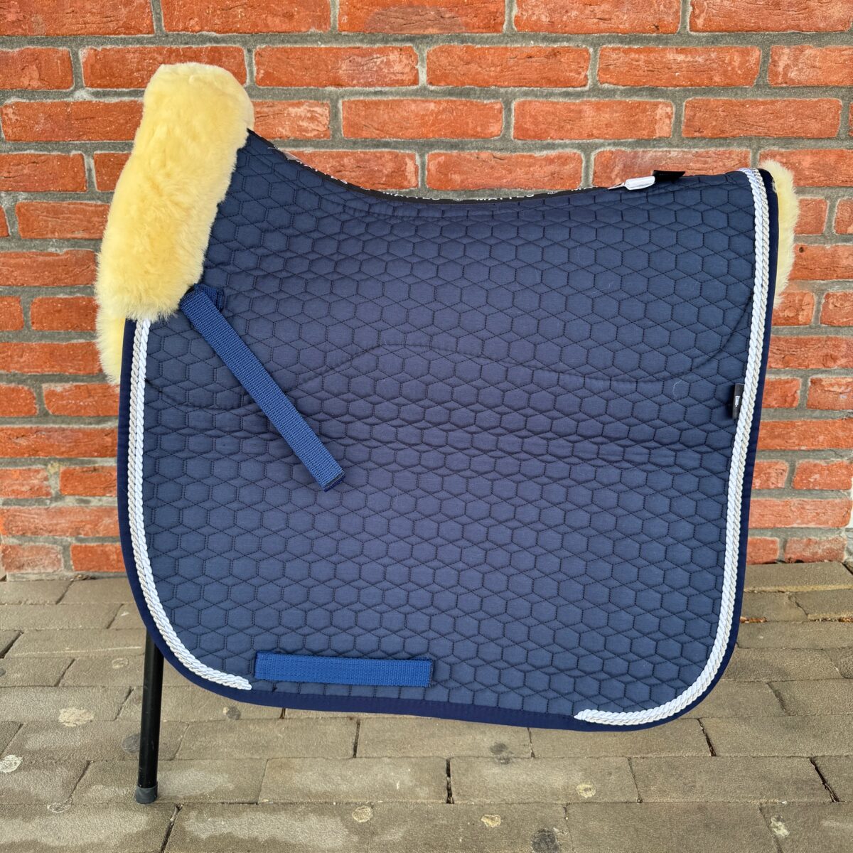 Mattes Dekje dressuur Bont Quilt Navy 3365037094