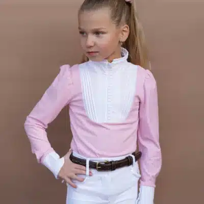 Joline Wedstrijdshirt Josephine lange mouw Light Pink