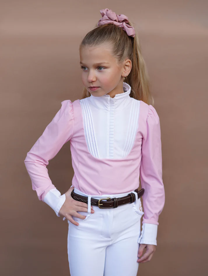 Joline Wedstrijdshirt Josephine lange mouw Light Pink