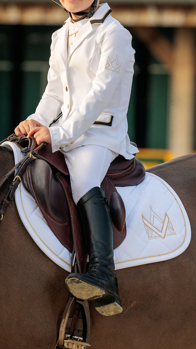 Valentina Equestrian Dekje Wit